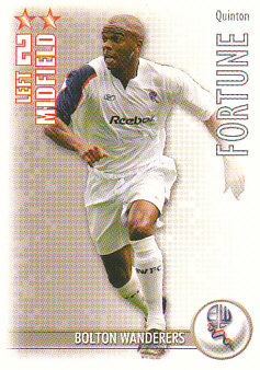 Quinton Fortune Bolton Wanderers 2006/07 Shoot Out #62